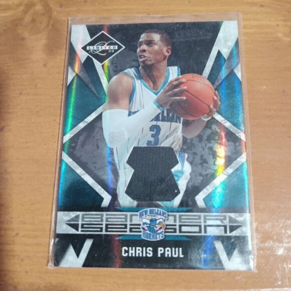 2009 Leaf Limited Banner Season #13 Chris Paul Game Worn Jersey #97/99  NM-MT